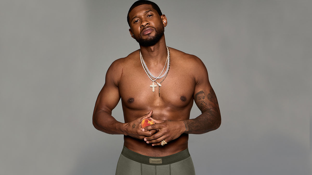 Usher in his Skims campaign COURTESY OF DONNA TROPE/SKIMS