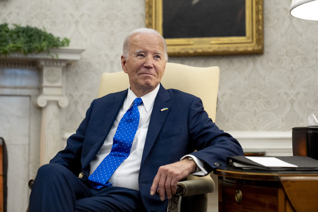 Democratic political consultants praised President Joe Biden’s foray onto a platform with a large audience of voters he’s polling poorly among. | Andrew Harnik/AP