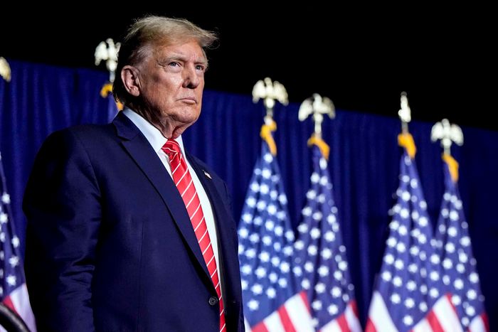 Former President Donald Trump faces several legal cases, including the one in Georgia. PHOTO: MIKE STEWART/ASSOCIATED PRESS