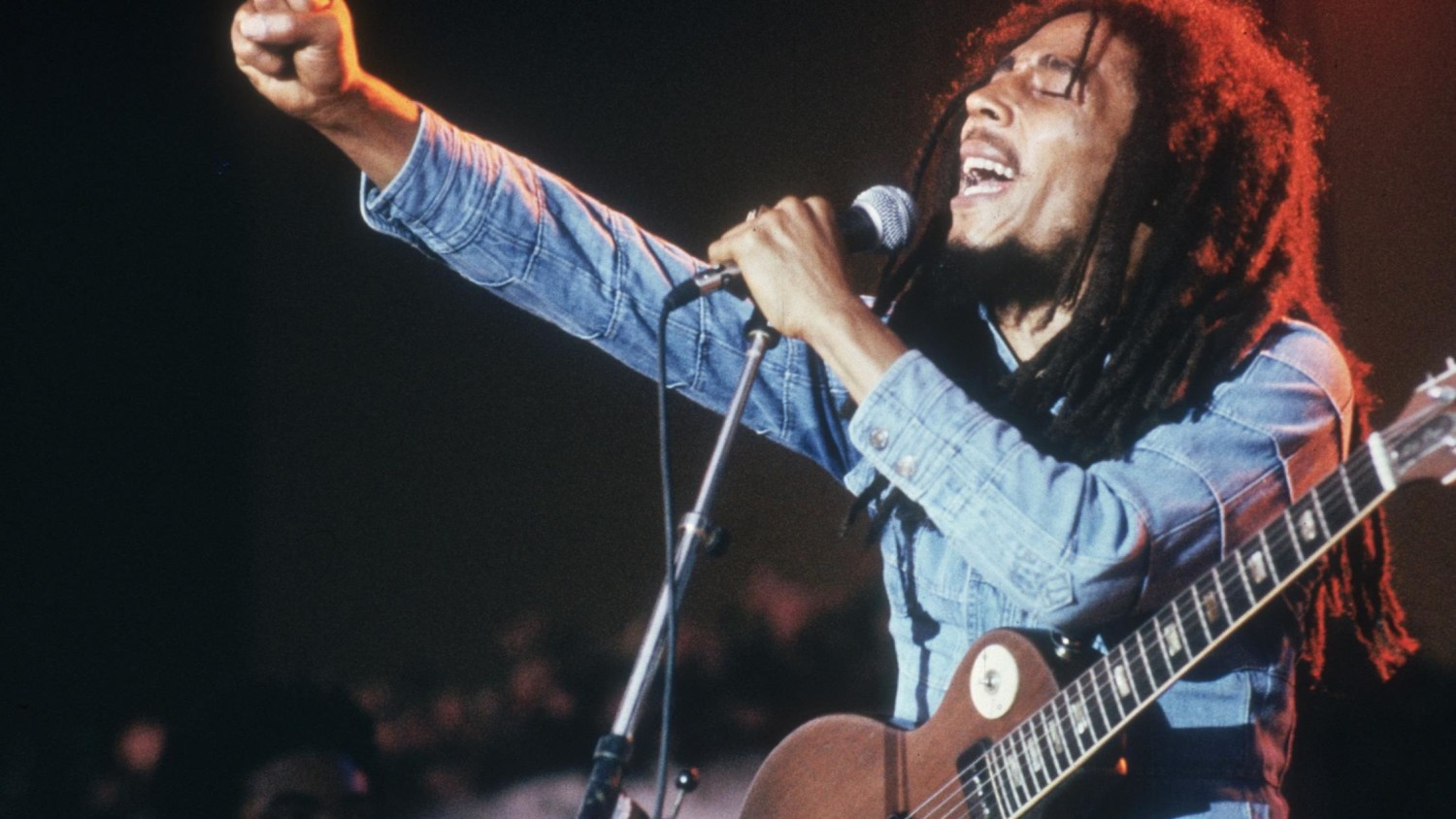 Reggae legend Bob Marley performs in Stockholm, Sweden, in an undated photo. Hulton Archive/Archive Photos/Getty Images