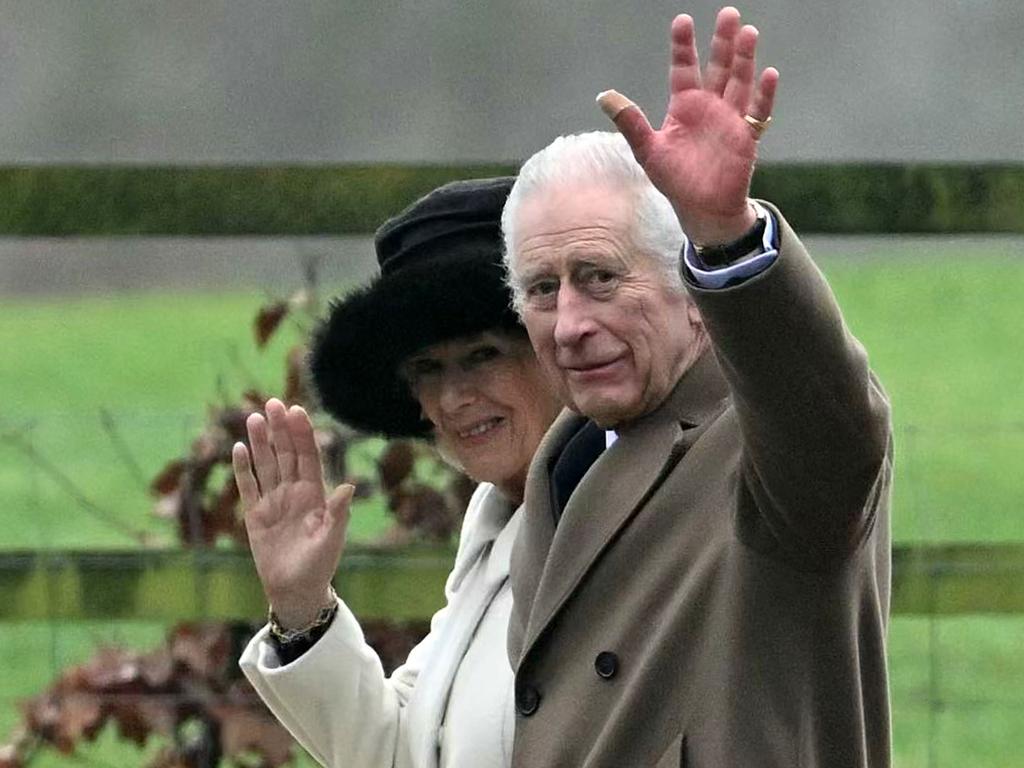 King Charles will make an appearance at the royals’ annual Easter church service. Picture: Justin Tallis/AFP