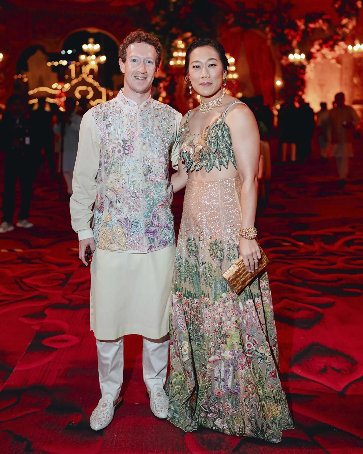Rihanna, Mark Zuckerberg and Ivanka Trump among bevy of stars at Indian billionaire heir’s pre-wedding bash