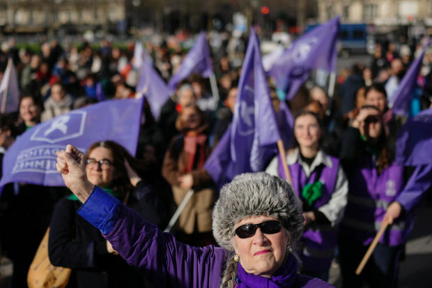 France enshrines woman's constitutional right to an abortion in a global first