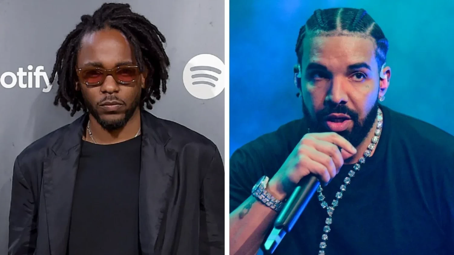 Kendrick Lamar and Drake are such huge stars that their rap beef is practically unparalleled in modern hip-hop. Getty Images