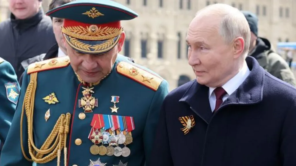 Mr Putin's long-standing Defence Minister Sergei Shoigu was replaced earlier this month. EPA