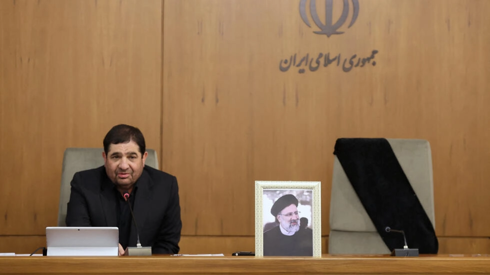 Iran’s new acting president Mohammad Mokhber, a veteran of the regime