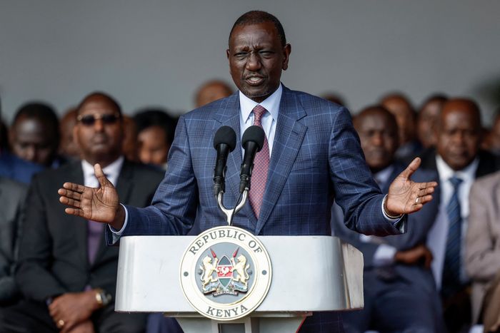 Kenyan President William Ruto announced the proposed law’s withdrawal at the State House in Nairobi on Wednesday. PHOTO: SIMON MAINA/AGENCE FRANCE-PRESSE/GETTY IMAGES