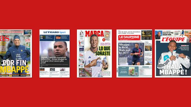 Quelques Une de la presse ce mardi matin. As, Le Figaro Sport, Marca, le Dauphiné, L’Equipe.