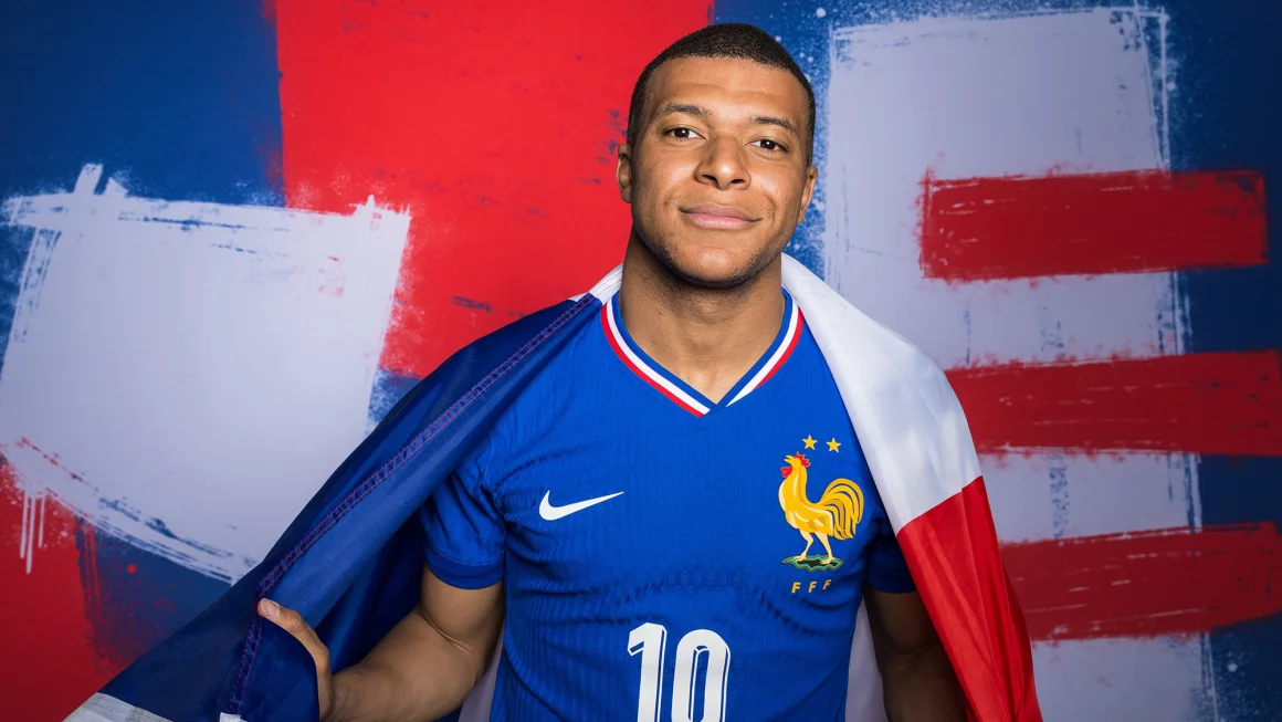French soccer star Kylian Mbappé is one of the world's best-known players and last year was included in Time Magazine's 100 Most Influential People. Michael Regan/UEFA/Getty Images