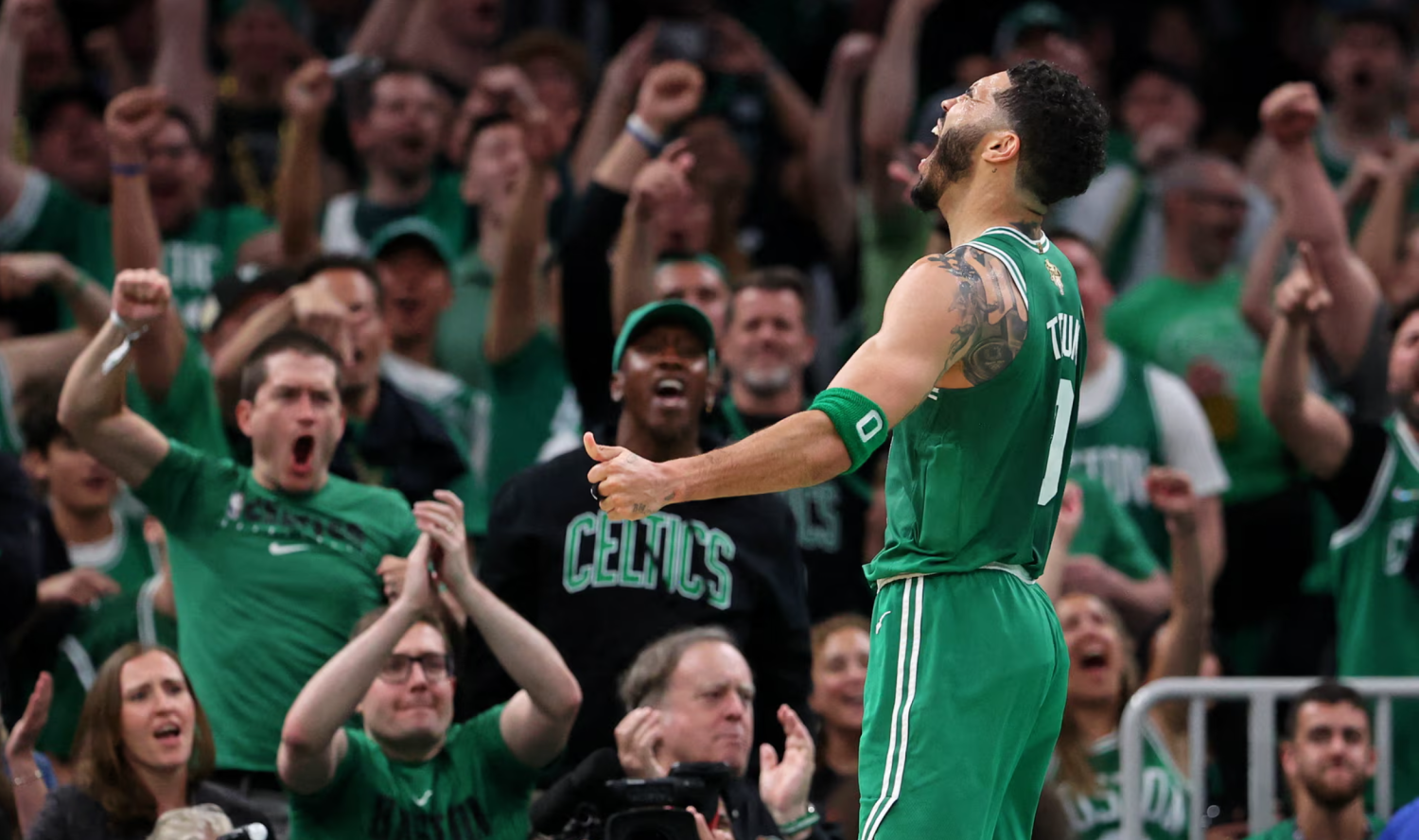 Boston Celtics beat Dallas Mavericks in NBA finals to win record 18th title