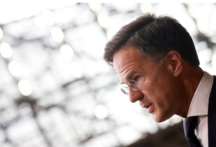 Outgoing Dutch leader Mark Rutte looks set to become NATO chief