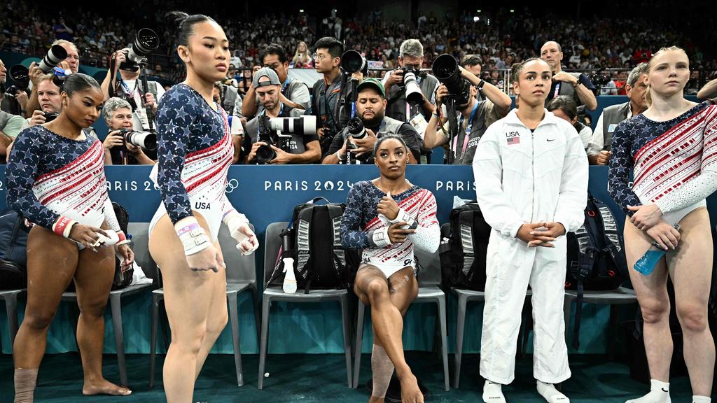 Biles attacked teammate in aftermath of gold﻿