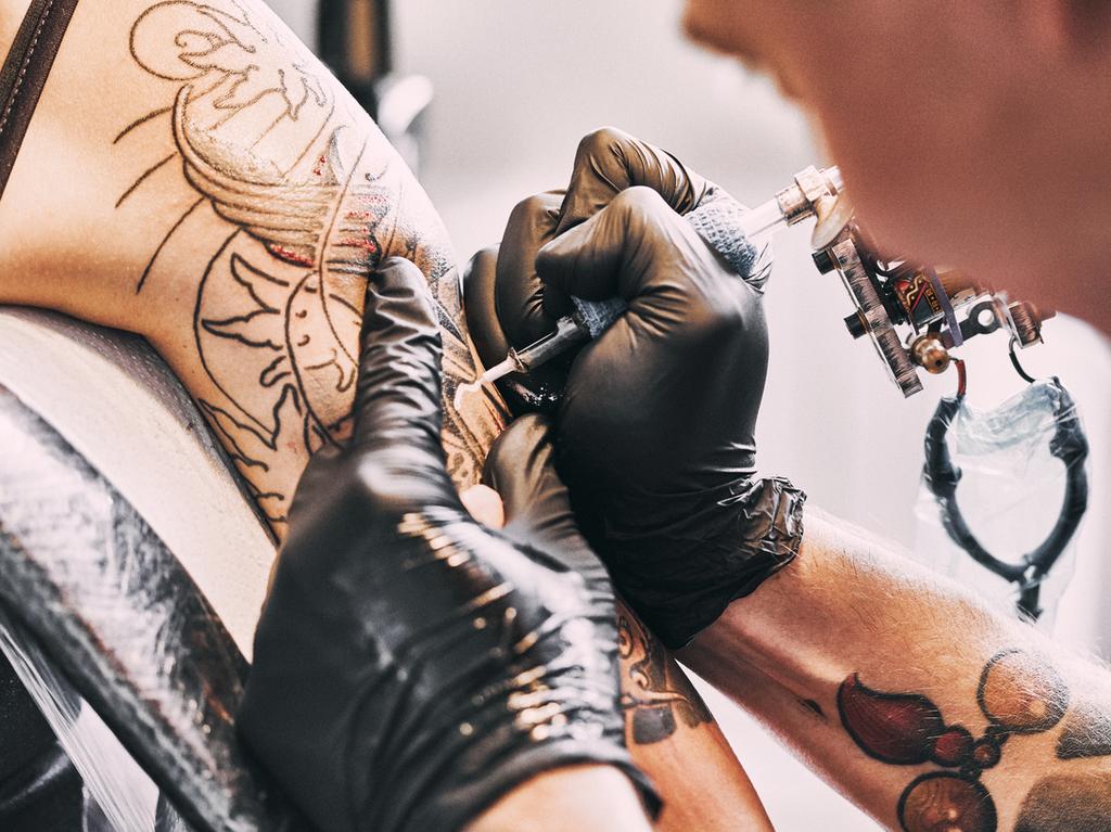 A new study has revealed sealed bottles of tattoo and permanent makeup ink were found to contain millions of potentially dangerous bacteria. Picture: iStock