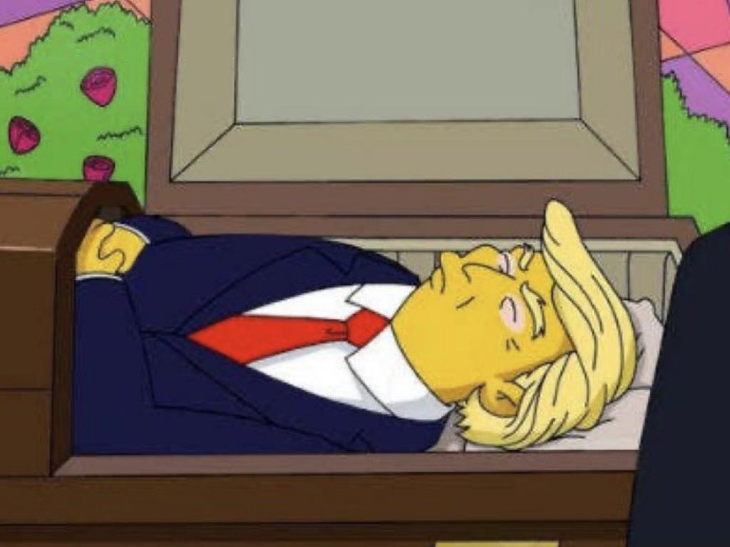 Simpsons' Trump 'prediction' goes viral