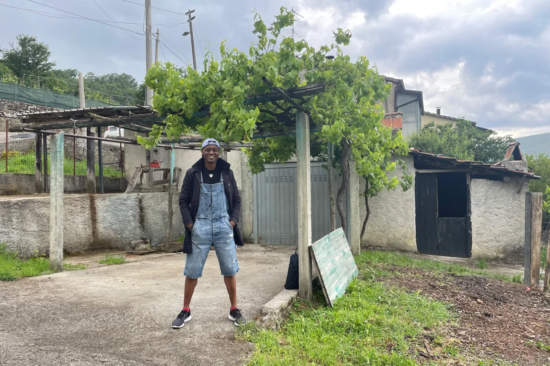 Bingwa Thomas, 72, from Kansas City, snapped up his first old dwelling in Latronico in 2022 after learning of the Italian town’s bargain home scheme. Bingwa Thomas