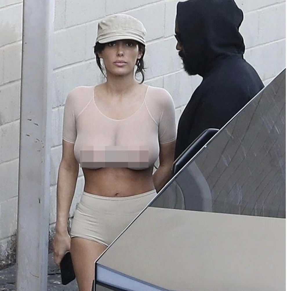 Bianca Censori steps out for movie date with Kanye West in completely see-through top