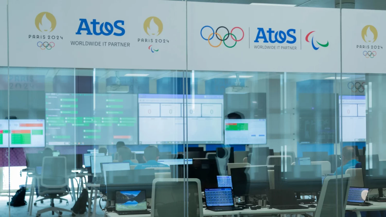 A view of the Paris 2024 Technology Operations Center. Image: Atos