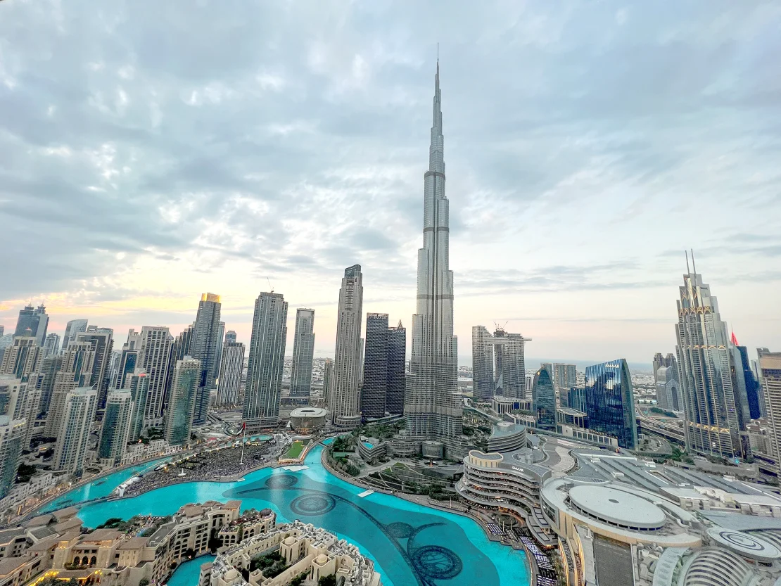 A view of the world's tallest building, the Burj Khalifa, in Dubai, in December 2022. It was designed by SOM. Abdelhadi Ramahi/Reuters