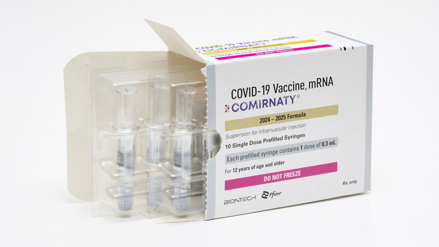 Updated Covid-19 vaccines, including the shot made by Pfizer and BioNTech, received a greenlight from the US Food and Drug Administration. Pfizer, Inc.