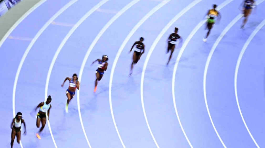 Nigeria's Favour Ofili came sixth in the 200m final, but blamed Nigerian officials for leaving her out of the 100m race © Loic VENANCE / AFP