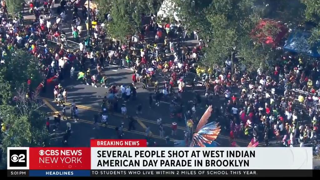 Mass shooting at parade in New York City