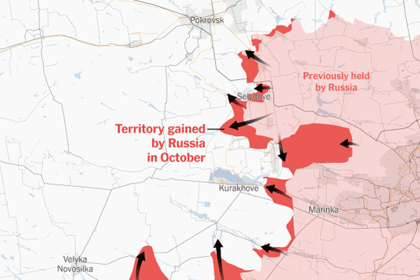 Russia’s Swift March Forward in Ukraine’s East