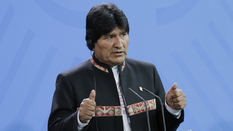 Former Bolivian president Evo Morales. ©  Popow\Getty Images