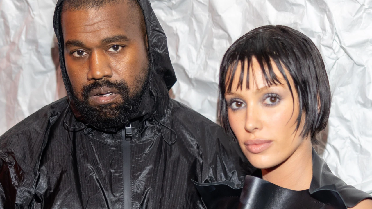 Kanye West and Bianca Censori are reportedly heading for a split. Photo: Arnold Jerocki/Getty Images.