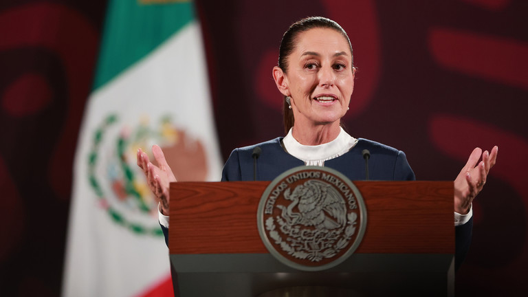 President of Mexico Claudia Sheinbaum. ©  Hector Vivas/Getty Images