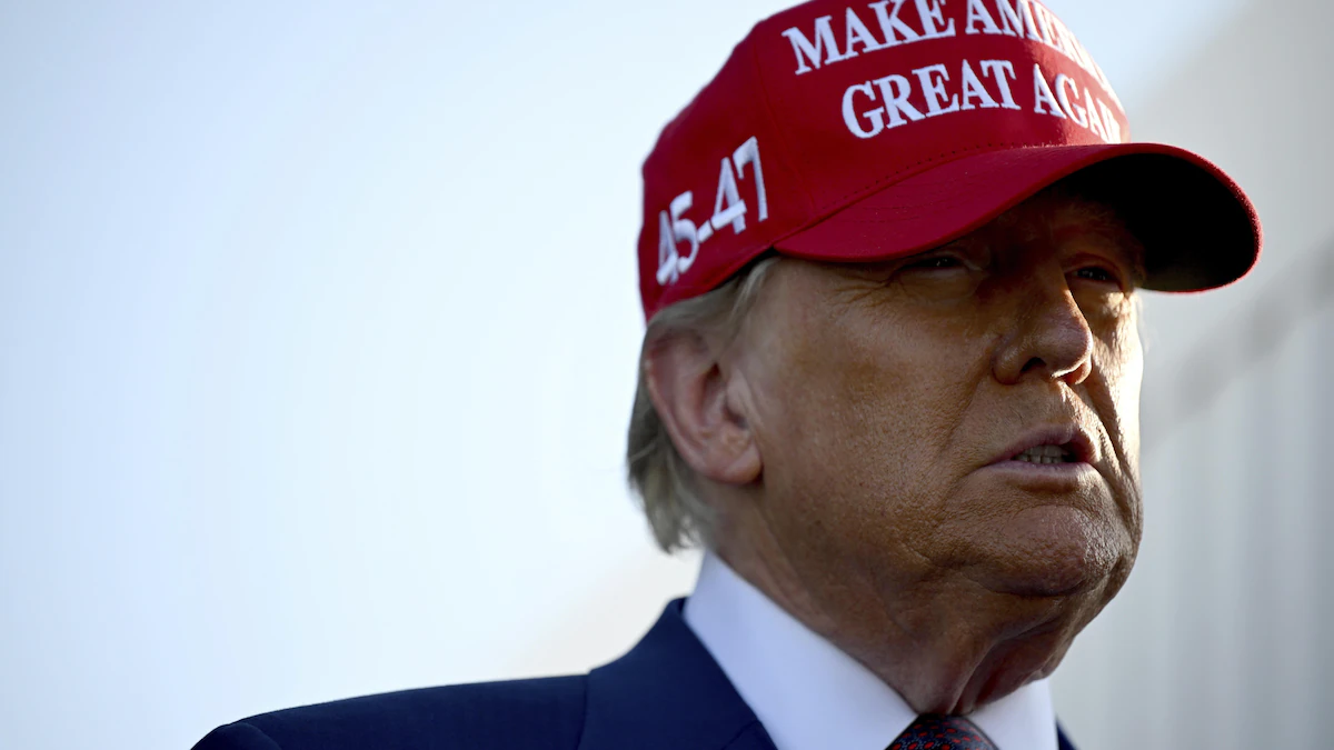 Donald Trump a été élu pour un second mandat comme président des États-Unis le 5 novembre 2024. (Photo d'archives)  Photo : Associated Press / Brandon Bell