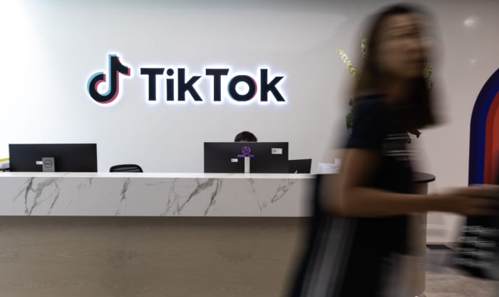 TikTok’s office in Singapore. Photo: How Hwee young/Shutterstock