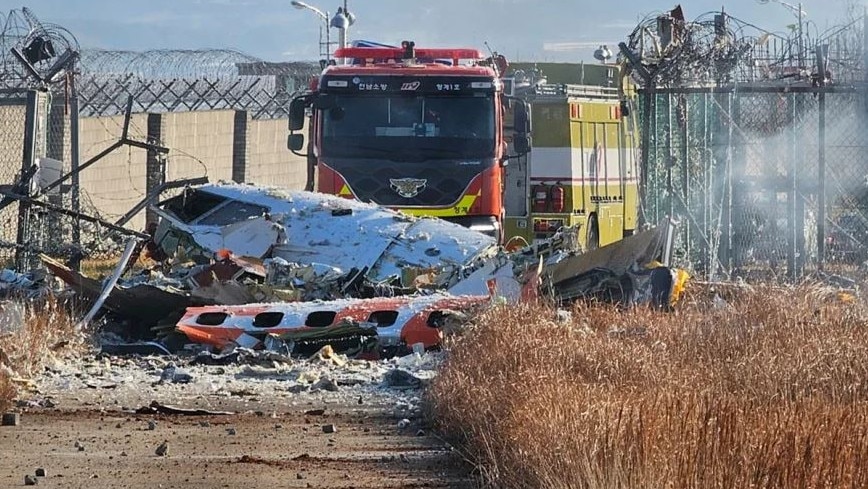 Ce que l'on sait sur le crash d'un Boeing en Corée du Sud