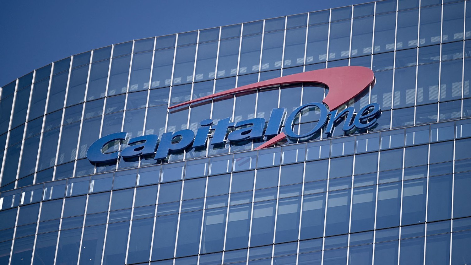 Capital One customers are reporting problems using the bank's services.  Brendan Smialowski/AFP/Getty Images