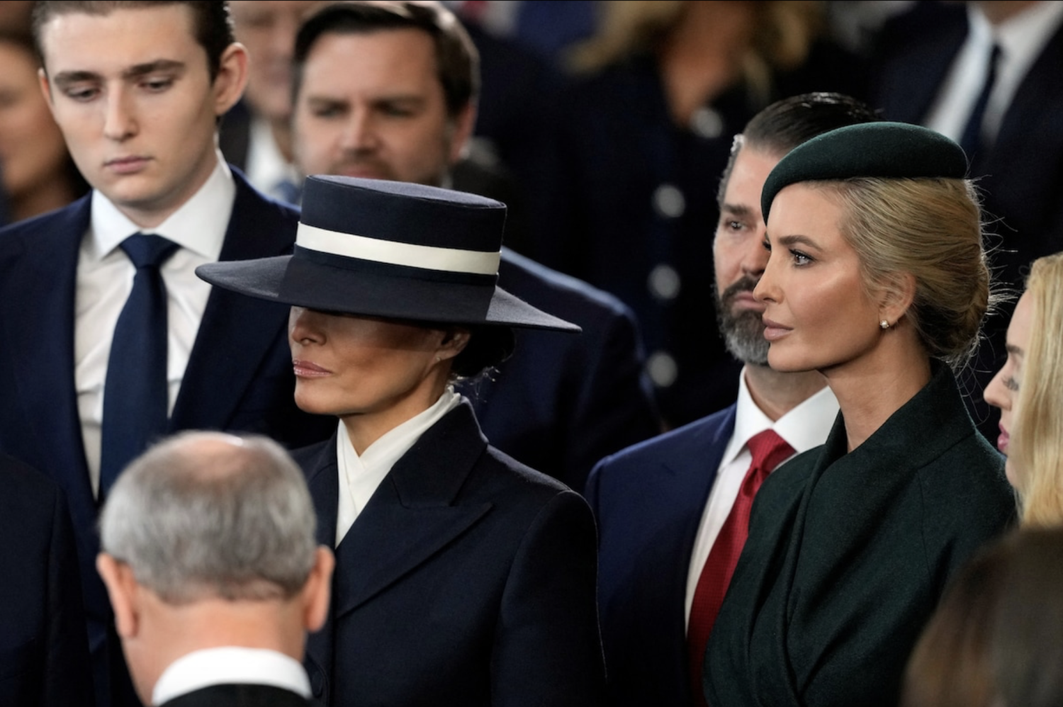 The most memorable looks at Trump’s second inauguration