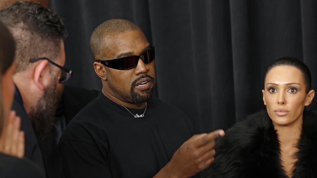 Kanye West and Bianca Censori. Photo by Frazer Harrison/Getty Images)