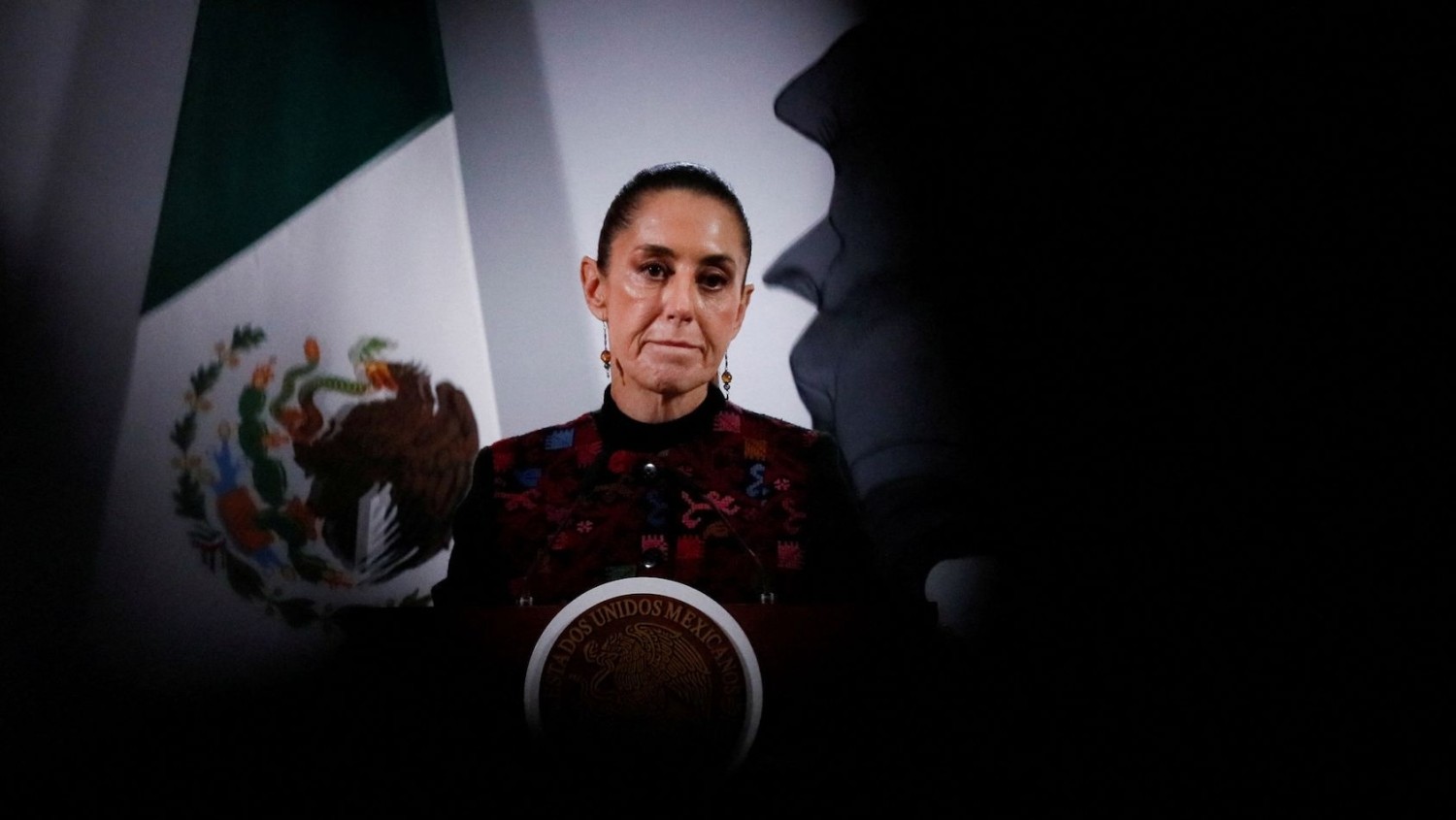 Mexico's President Claudia Sheinbaum at the National Palace, in Mexico City, Mexico, on January 8, 2025.  Henry Romero/Reuters