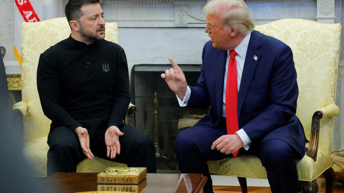 «Vous devez être reconnaissant», «Manque de respect», «Vous avez assez parlé» : l’échange lunaire entre Trump et Zelensky à la Maison-Blanche