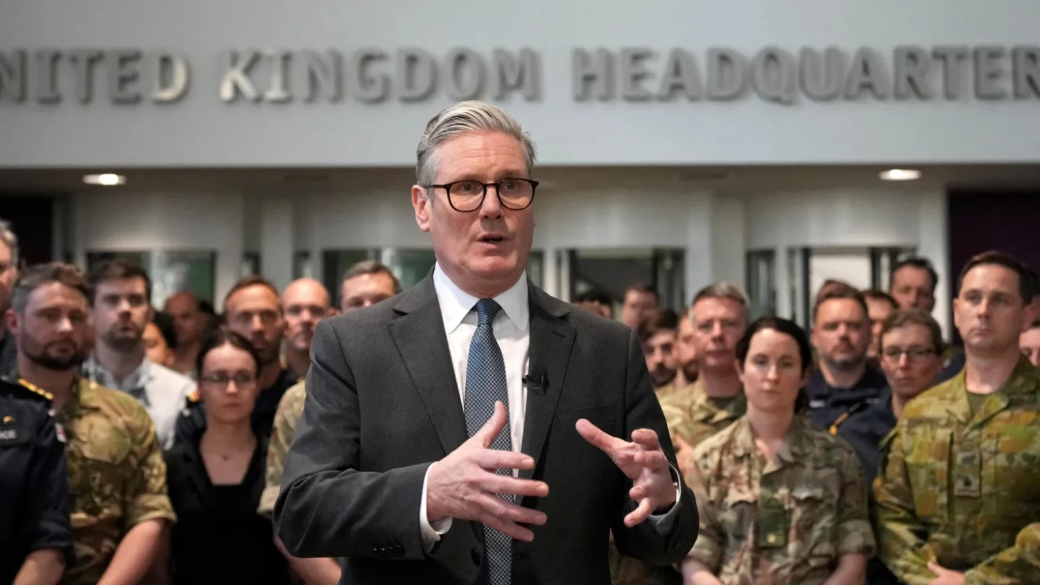 Reuters / Sir Keir met a group of military leaders from the "coalition of the willing" in the UK on Thursday