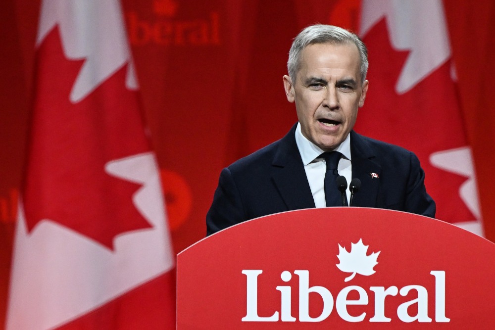 Canadian Prime Minister Mark Carney in Ottawa on March 9.Artur Widak / NurPhoto via Getty Images file