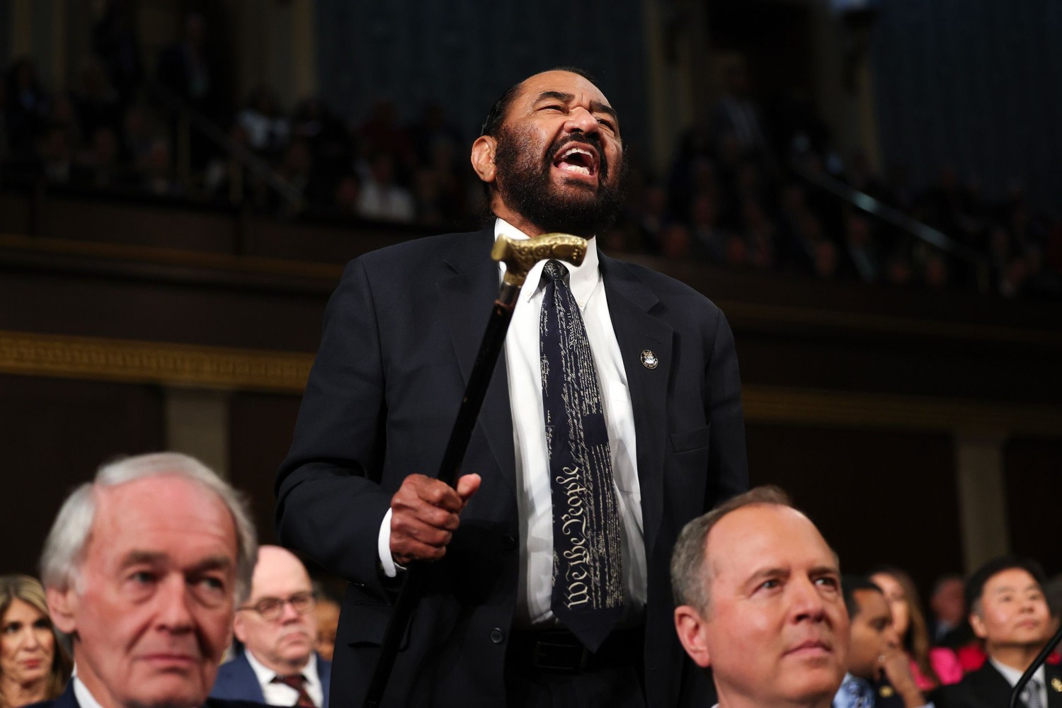 House GOP moves swiftly to punish Rep. Al Green for disrupting Trump speech