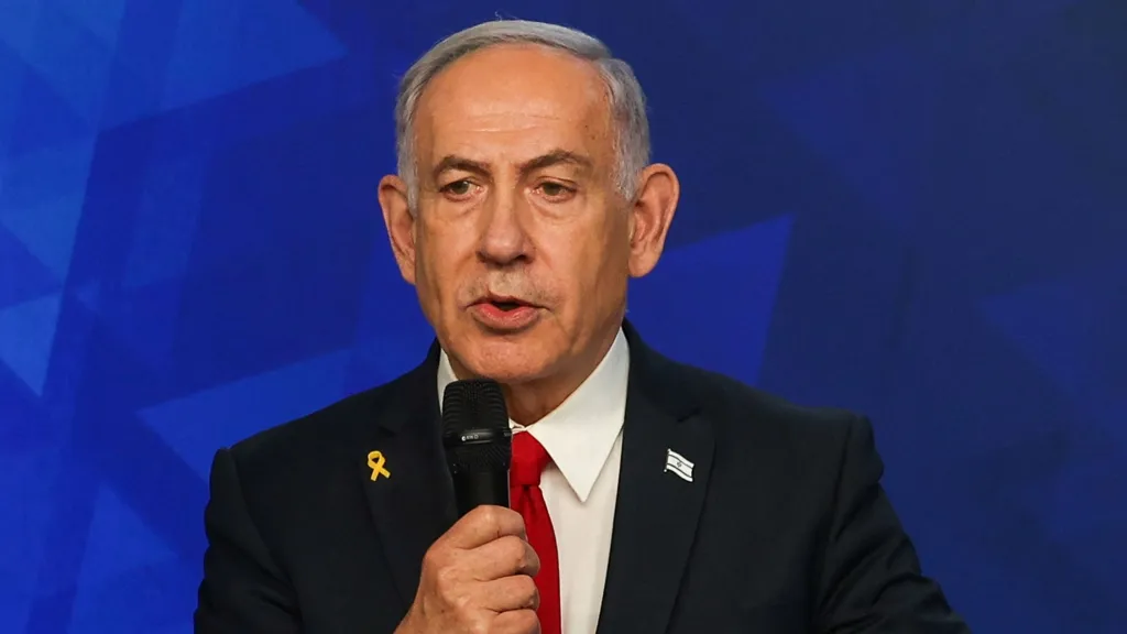 Reuters / Israel's PM has accused the leaders of the UK, France and Canada of being on "the wrong side of history"