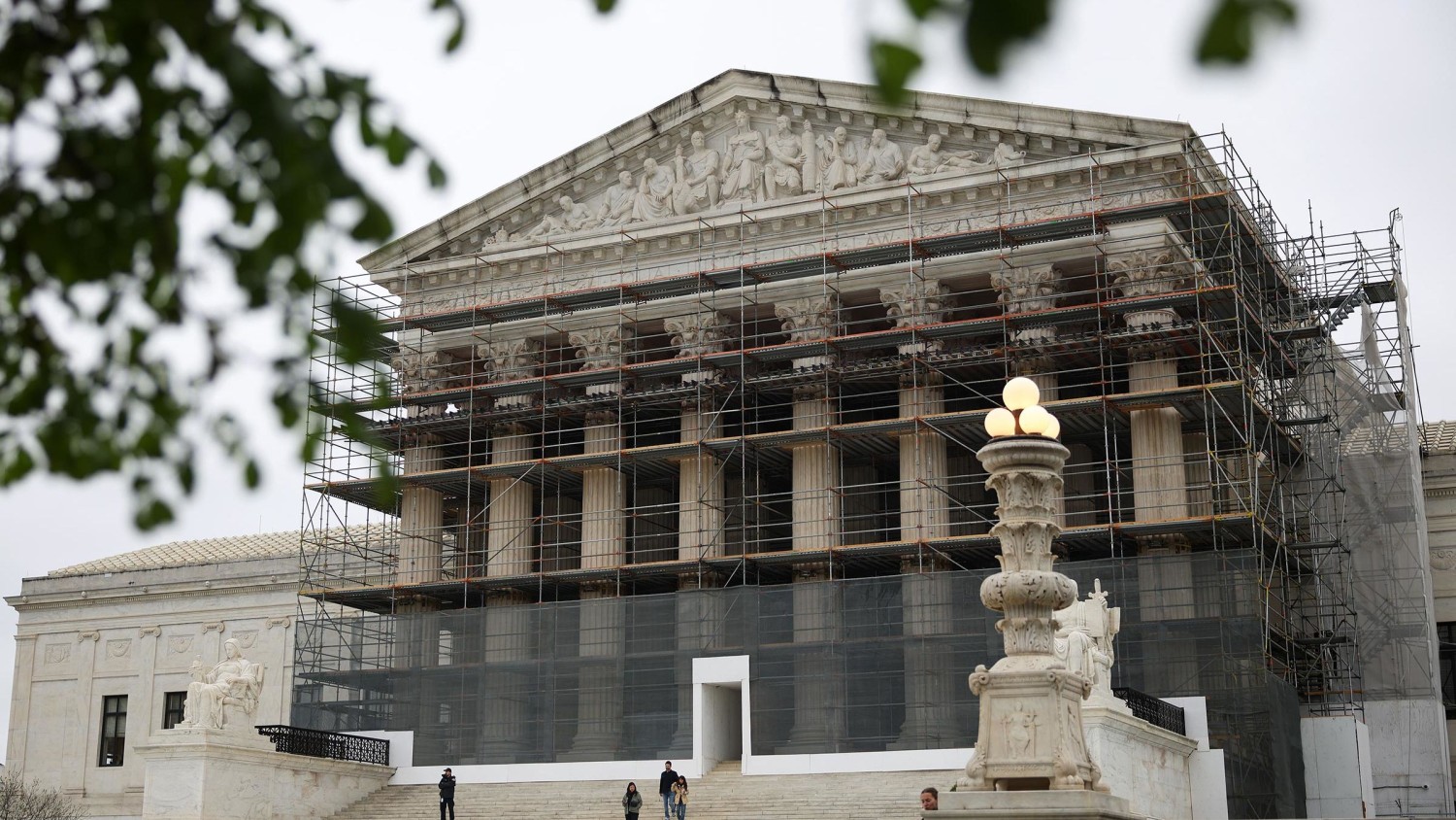 The US Supreme Court is seen on April 7 in Washington, DC. Kayla Bartkowski/Getty Images