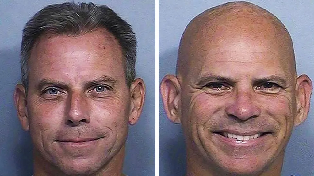 California Department of Corrections Erik Menendez (left) and Lyle Menendez, in undated police photos