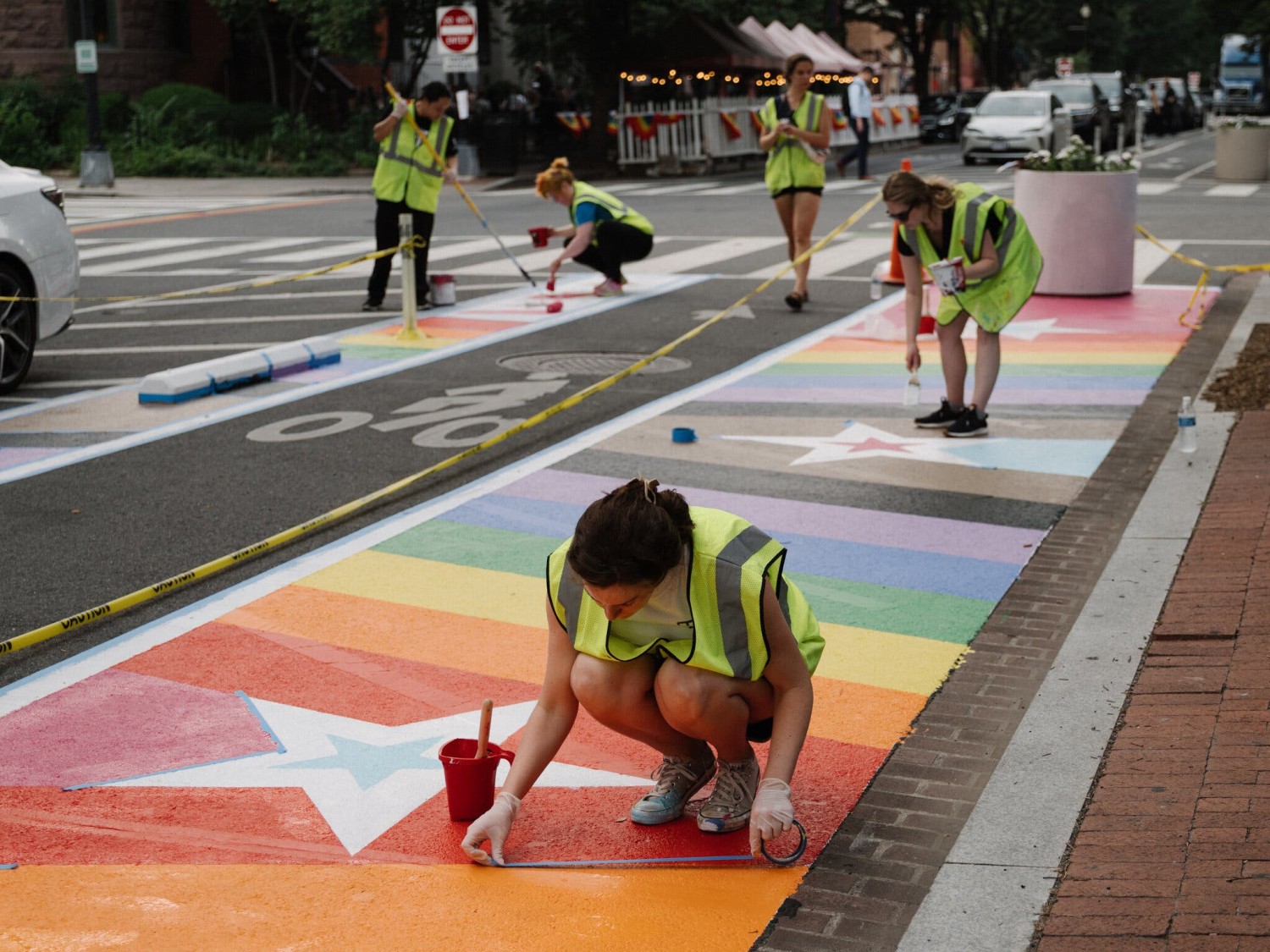 In the Shadow of the White House, the World Celebrates Pride in D.C.
