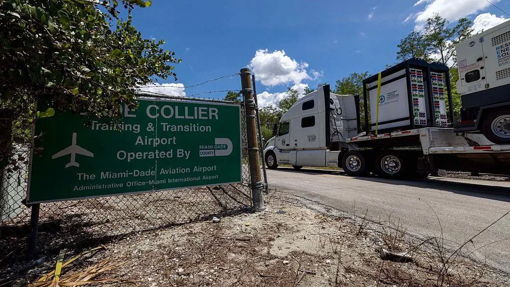 The virtually abandoned Florida airport being turned into 'Alligator Alcatraz'