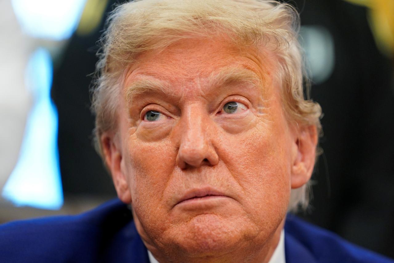Le président américain, Donald Trump, le 18 juin 2025 à la Maison-Blanche, à Washington. photo Nathan Howard/REUTERS