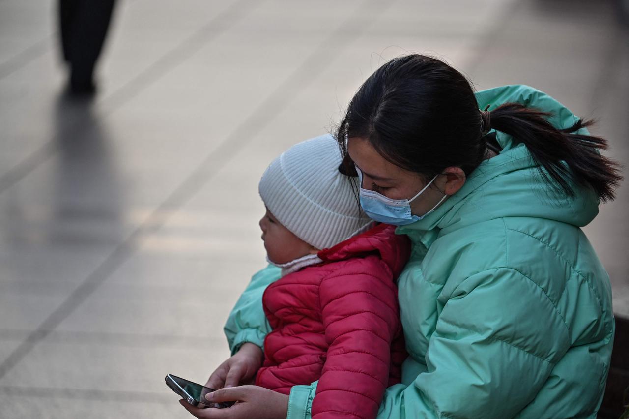 À Shanghai, le 24 février 2022. PHOTO HECTOR RETAMAL/AFP