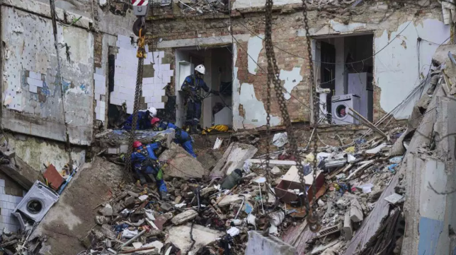 More than 350 Russian drones, missiles blast Kyiv killing at least seven
