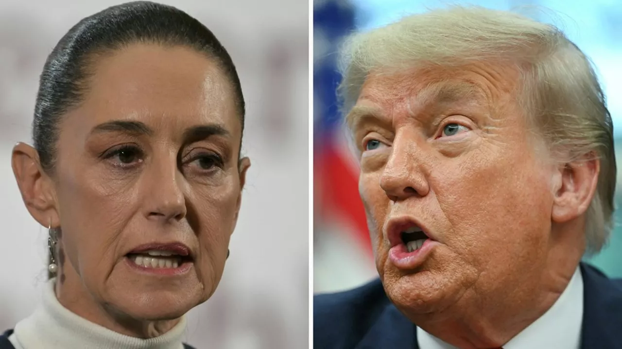 Claudia Sheinbaum a réussi à développer une relation personnelle avec Donald Trump cette année. (AFP)