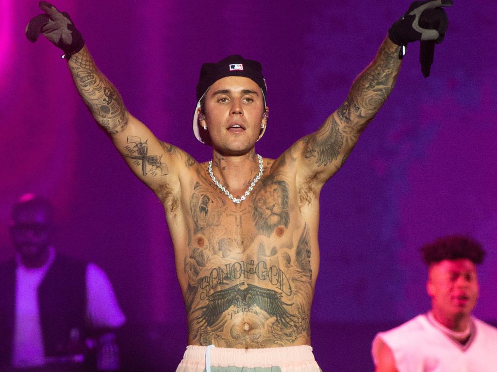 Justin Bieber is keen to get his music career back on track. Photo: Joseph Okpako